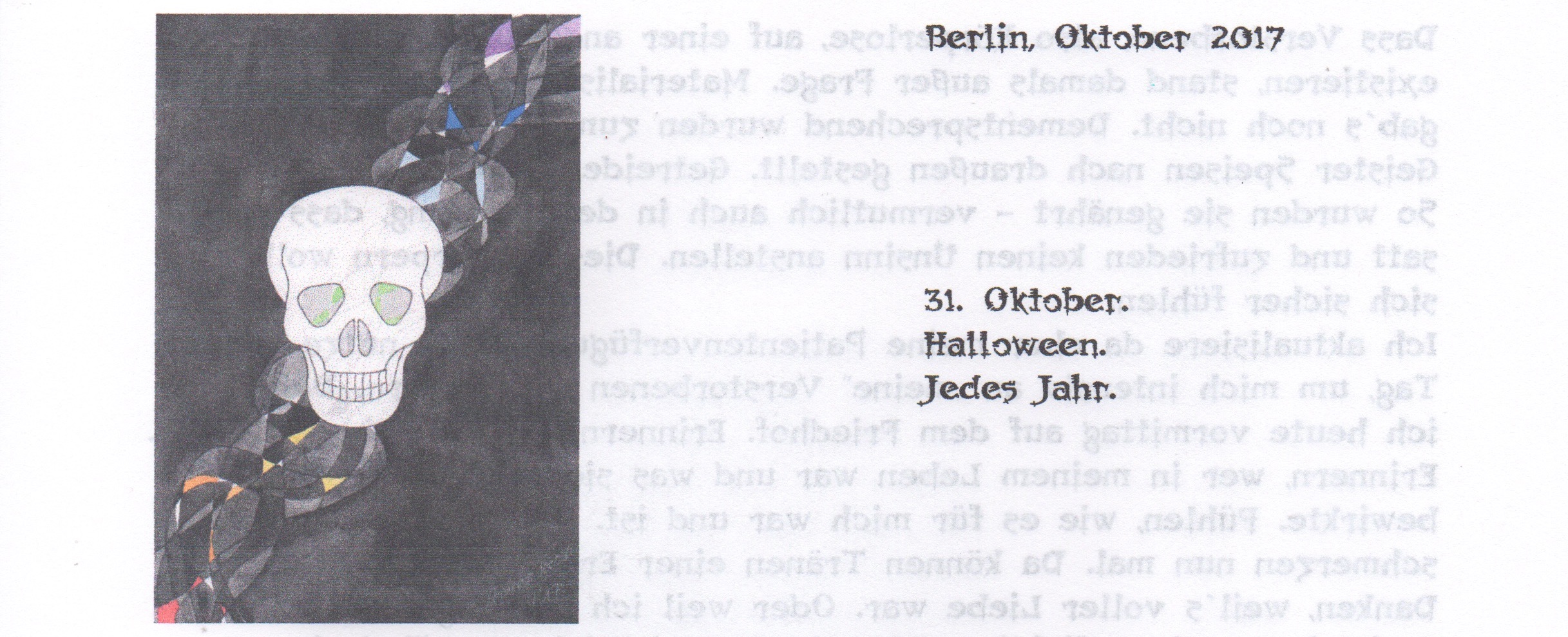 Halloween – Samhain – am 31. Oktober
